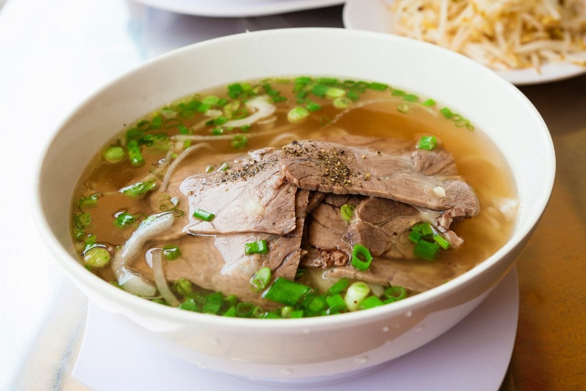 Traditional Vietnamese Pho Soup