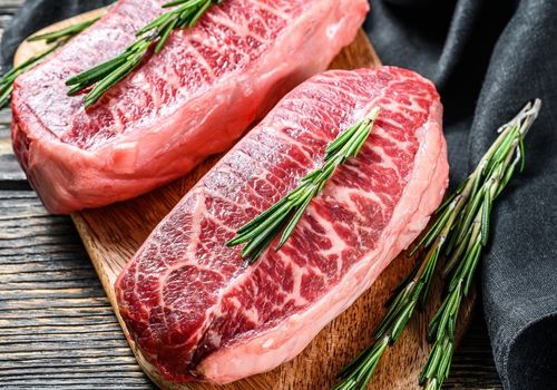 Marbled Beef Cuts with Rosemary
