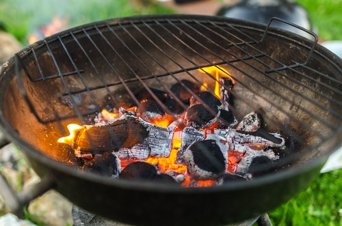 round charcoal grill