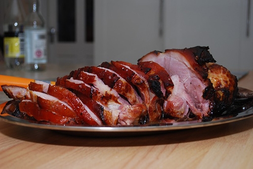 Gammon pork meat meal