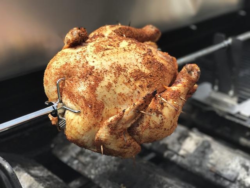 Juiciest Grilled Whole Chicken