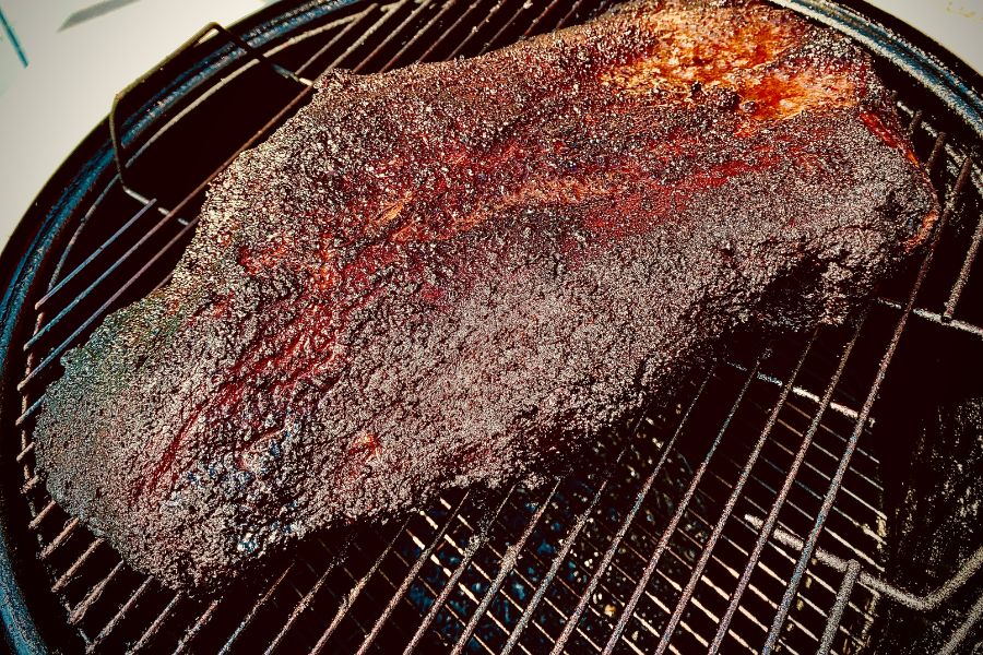 Beef brisket clearance on gas grill