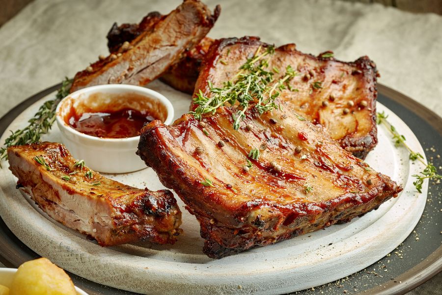 Grilled Country Style Pork Ribs