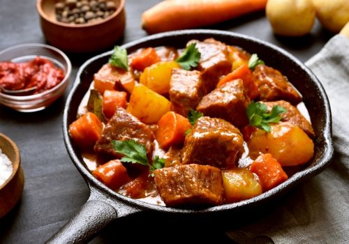Beef Stew Meat with Vegetables
