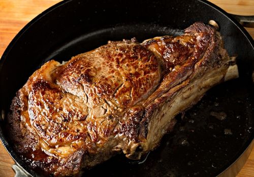 Sizzling Ribeye Steak