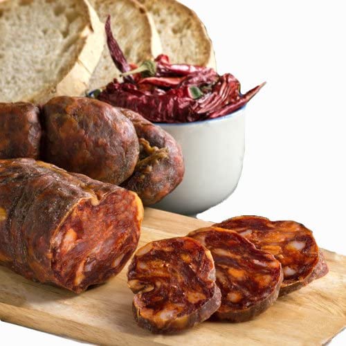Soppressata Calabrese The Real Italian Salami Spicy with Calabrian Chilli Sausages