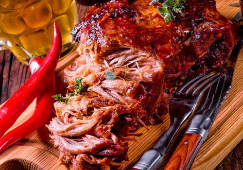 Tasty Barbecue pulled pork