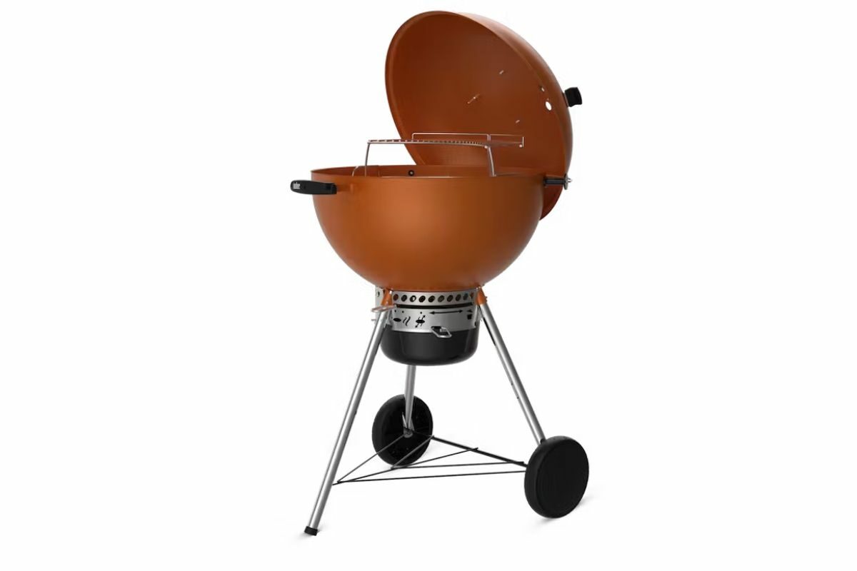 Burnt Orange Master-Touch Charcoal Grill