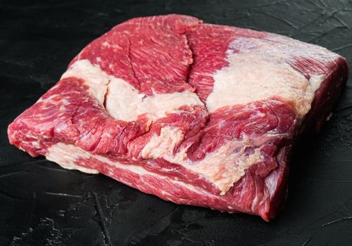 Raw Beef Brisket Meat