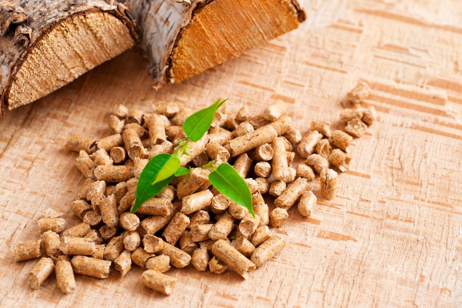 Wood pellets vs wood chips