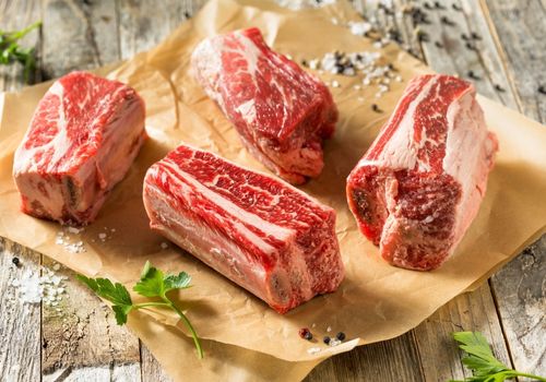Raw Organic Beef Short Ribs