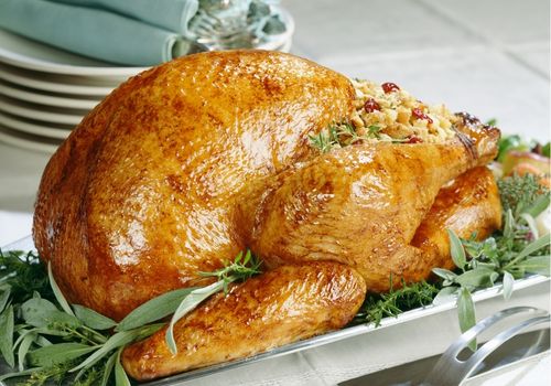 Roasted Stuffed Turkey