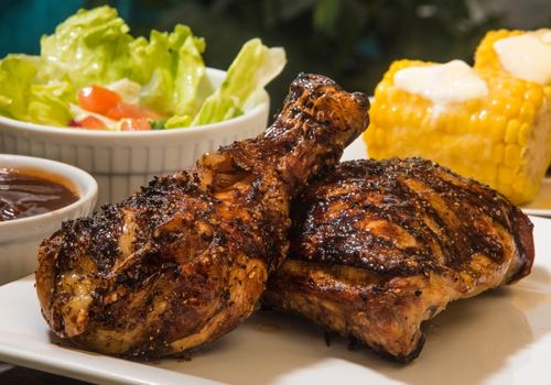 Grilled Chicken Leg and Thigh