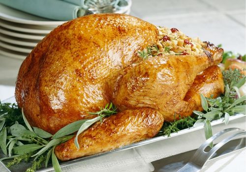 Roasted Stuffed Turkey