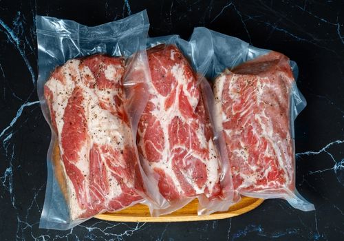 Vacuum Packed Pork Meat