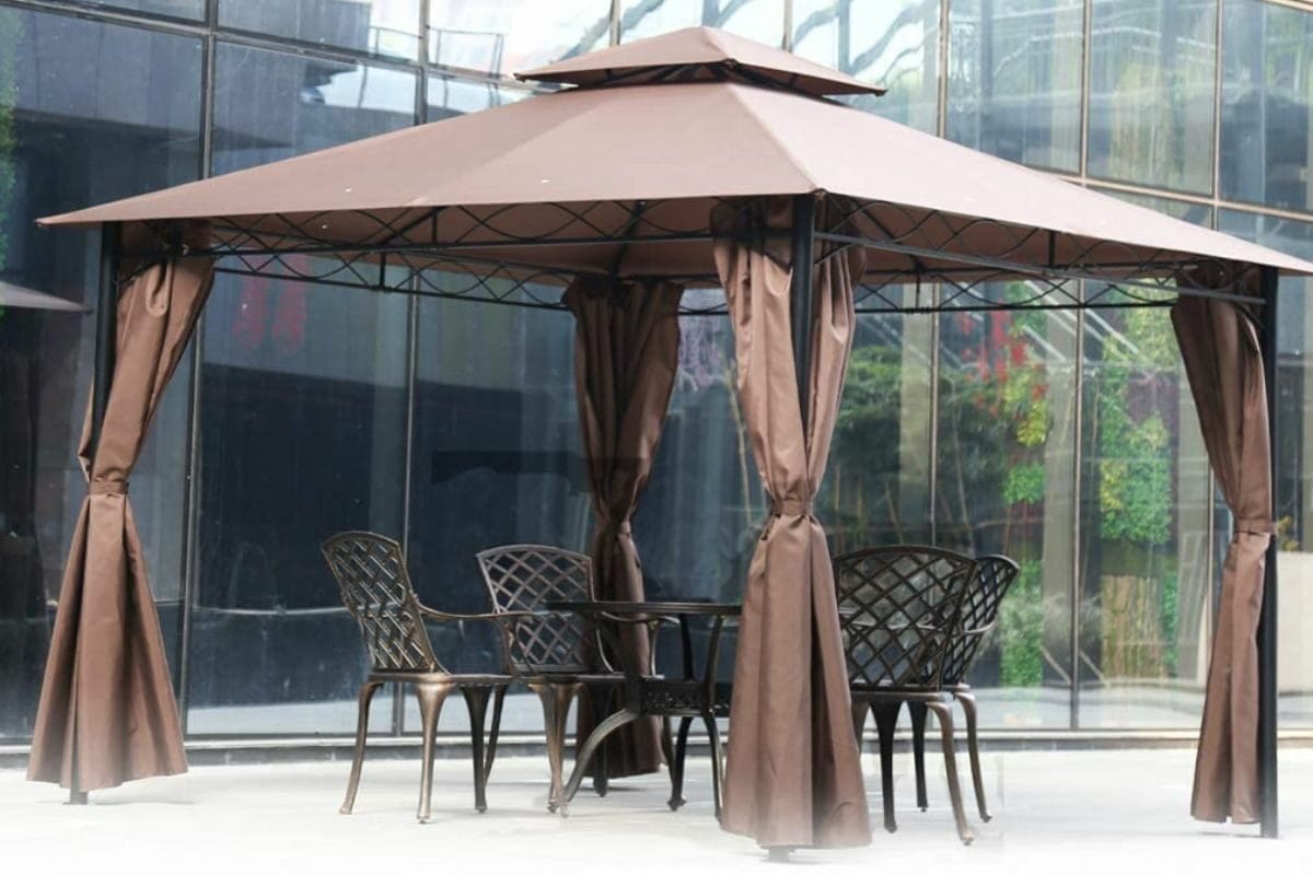 FDW Canopy Tent Along with Outdoor Chair Setup