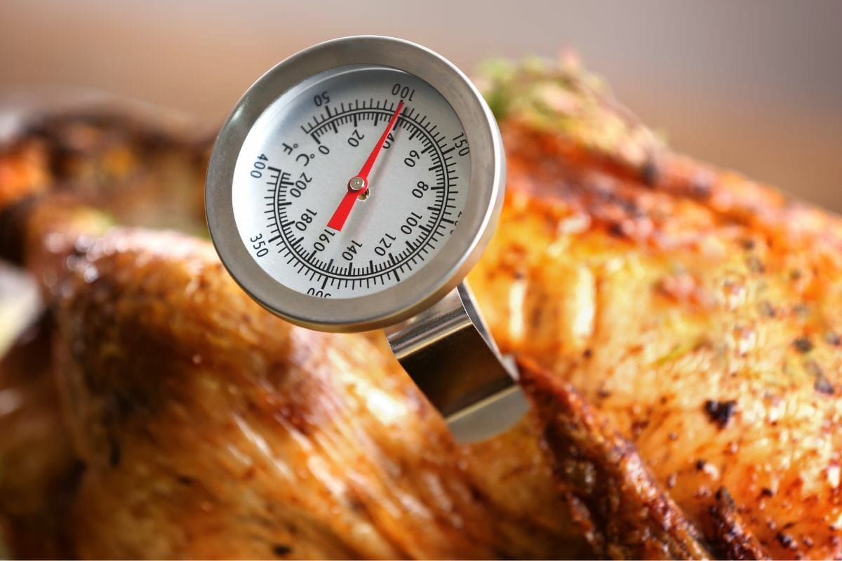 Gold Roasted Meat and Smoker Thermometer