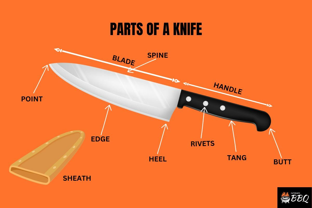 Different Parts of a Knife