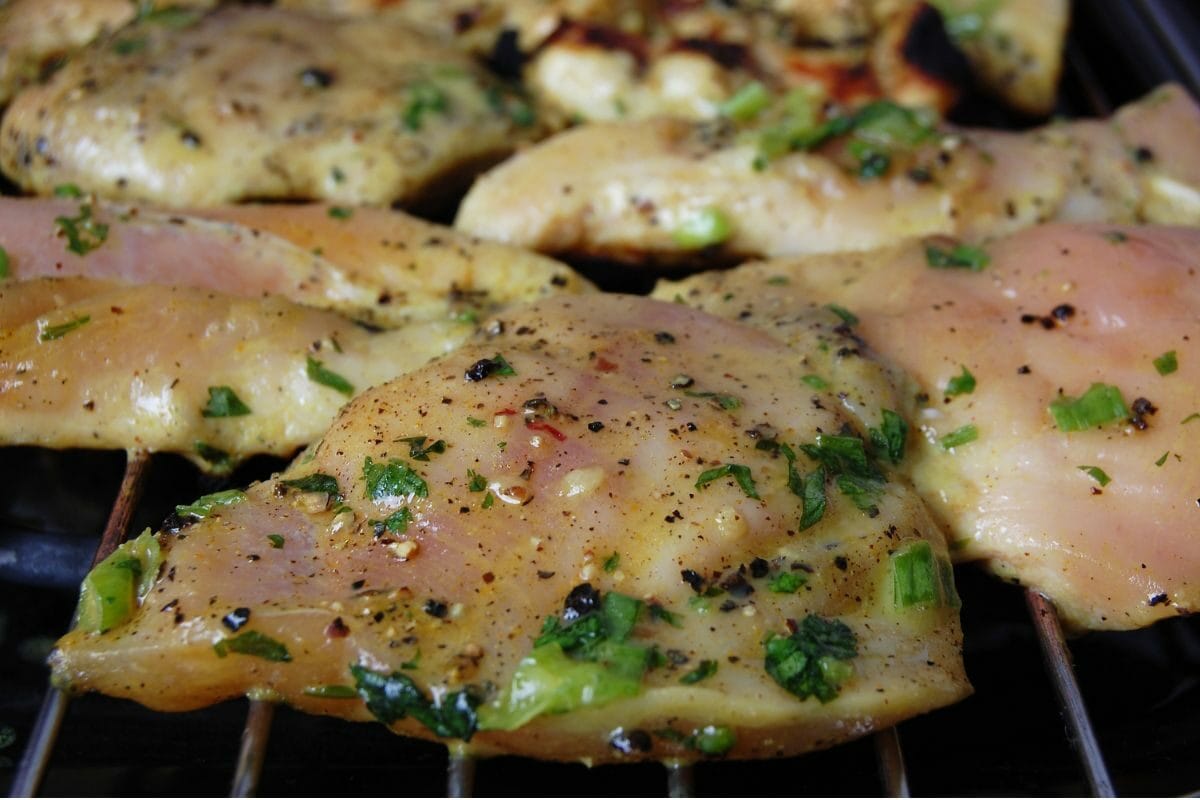 Marinated Chicken Breast on the Grill