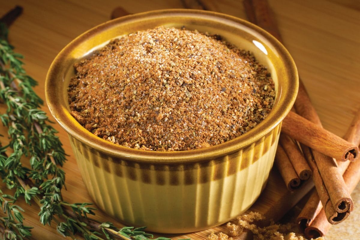BBQ Dry Rub with Cinnamon and Thyme