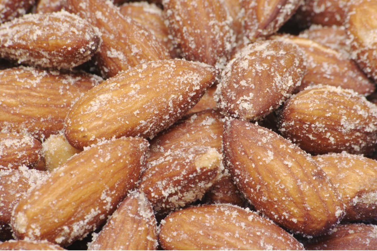 Bunch of Smoked Almonds